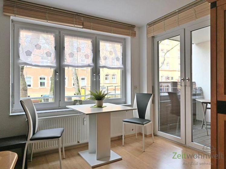 (EF0874_M) Erfurt: Brühlervorstadt, möblierte Wohnung mit PKW-Stellplatz, WLAN, Balkon, Aufzug nahe dem Amtsgericht - Foto 1