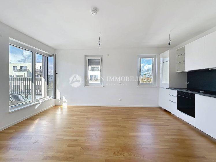Helle 3-Zimmer-Neubauwohnung nahe Prenzlauer Berg mit 2 Balkonen, Aufzug & Stellplatz – Erstbezug - Foto 1