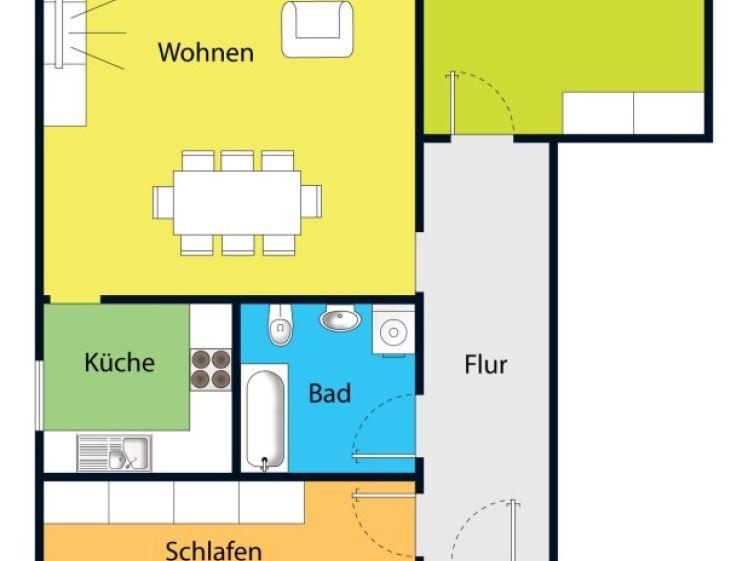 Sehenswerte Wohnung mit schönem Balkon in ruhiger Lage! - Photo 1