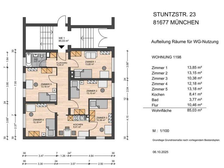 5er WG Neugründung - Photo 1