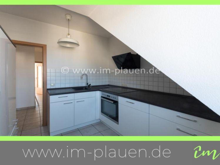 Einbauküche - Badewanne - Weitblick - Laminat | 3-Zimmer-Wohnung Plauen Haselbrunn - Foto 1