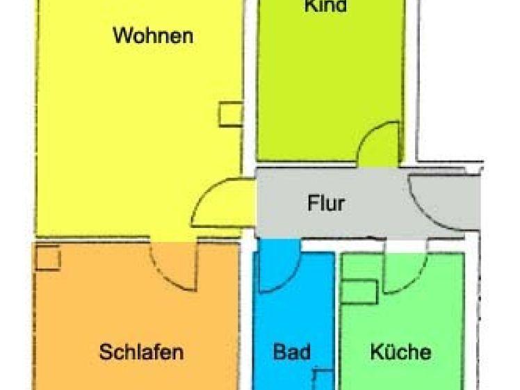 Freundliche Wohnung mit Balkon und Tageslichtbad mit Wanne! - Foto 1