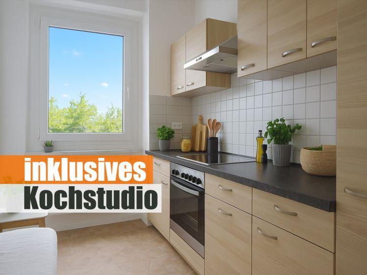 Wunderschöne 2 Zimmer mit Einbauküche und Südbalkon in grüner und ruhiger Stadtrandlage! - Photo 1