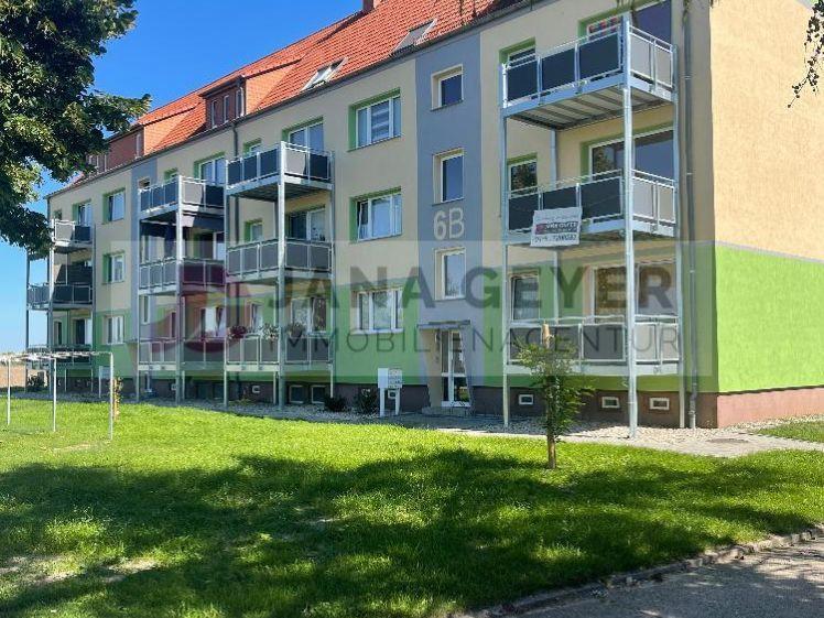 LAUSSIG - OT PRESSEL * 4-ZIMMER-WOHNUNG im ERDGESCHOSS mit TAGESLICHTBAD * SONNIGEM BALKON * kostenfreien PARKPLATZ - Photo 1
