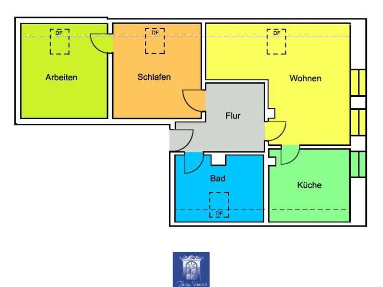 Himmlische Dachgeschosswohnung zum Wohlfühlen in herrlicher Umgebung! - Foto 1