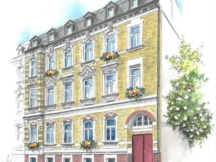 Breitscheidstr. 67, WE 6 ~~~ Einbauküche, Balkon, Tageslichtbad mit Dusche, Keller, Aufzug, Abstellraum, Spitzboden - Photo 1