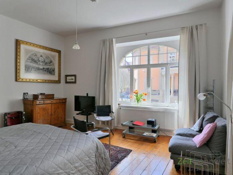 (EF1255_M) Weimar: Westvorstadt, zentrumsnahes möbliertes Apartment in ruhiger Seitenstraße, Service inklusive - Foto 1