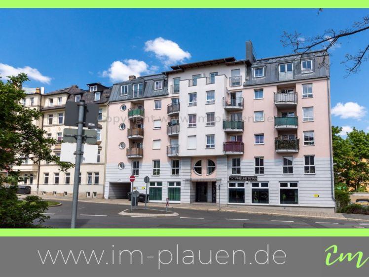 Balkon - Einbauküche - Aufzug - Weitblick | 2-Zimmer-Wohnung Plauen Seehaus - Foto 1