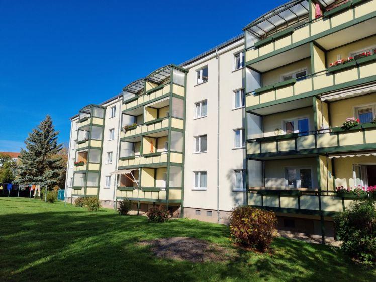 Hübsche 3-Raumwohnung in ruhiger Lage mit Balkon - Foto 1