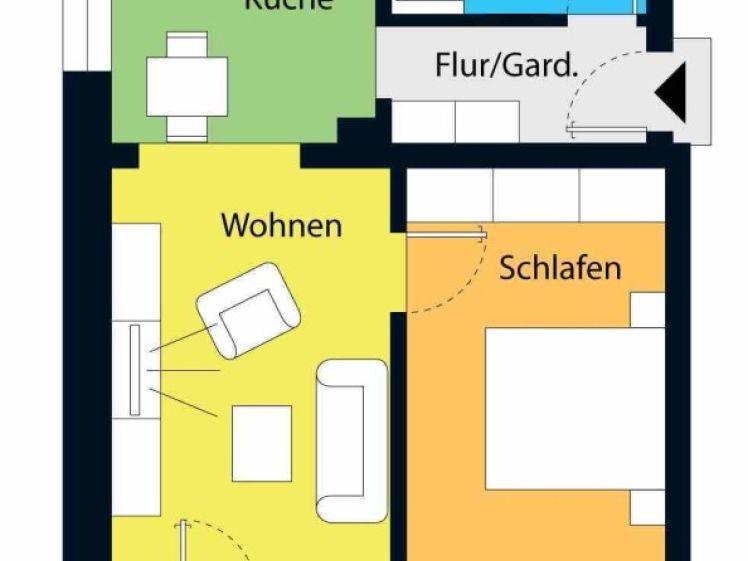 Hübsche, modern sanierte Wohlfühlwohnung mit Balkon und perfekter Küche! Erstbezug! - Photo 1