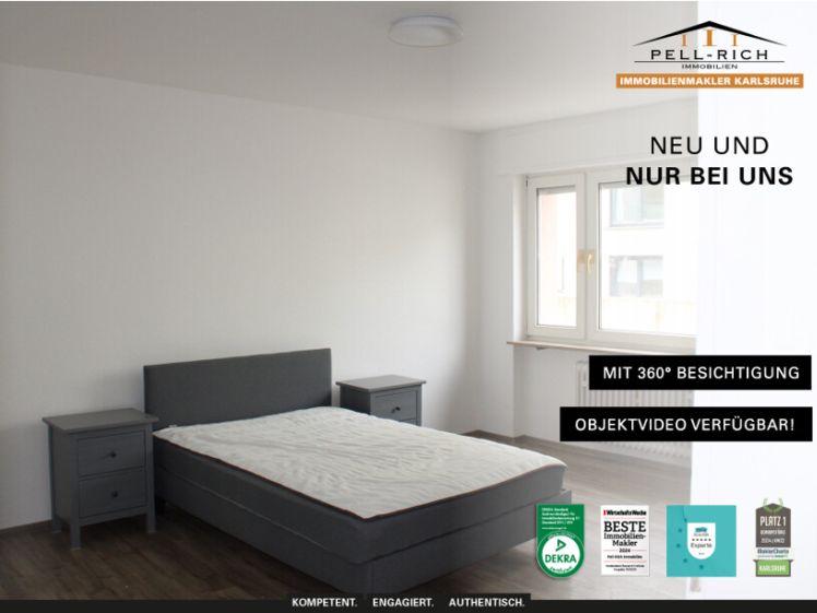 STARTKLAR: Teilmöblierte 3-Zimmerwohnung mit Einbauküche in Grünwinkel zur Miete - Foto 1