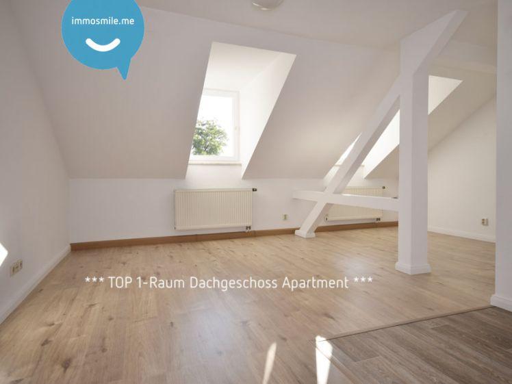 Dachgeschoss • Kaßberg • 1 Raum Apartment • Bad mit Dusche • neues Laminat • zur Miete - Photo 1