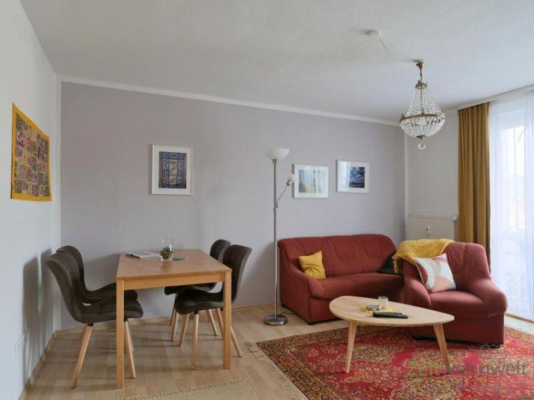 (EF1248_M) Weimar: Bad Berka, freundliche möblierte 2-Zimmer-Wohnung mit Balkon und PKW-Stellplatz - Foto 1