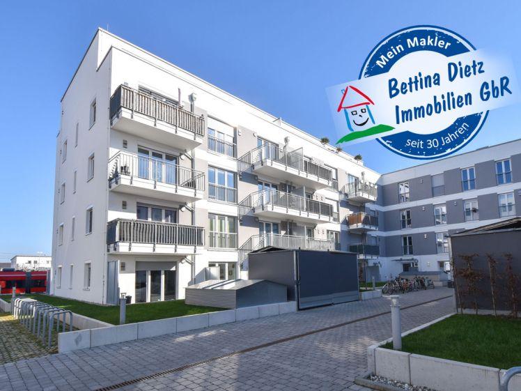 DIETZ: Moderne und helle 2-Wohnung im 2. OG , 1 Balkon, Aufzug und 1 TG-Stellplätzen in Rödermark! - Photo 1