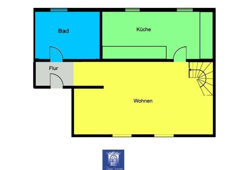 Individuelle Dachwohnung über zwei Ebenen! EBK! - Photo 1