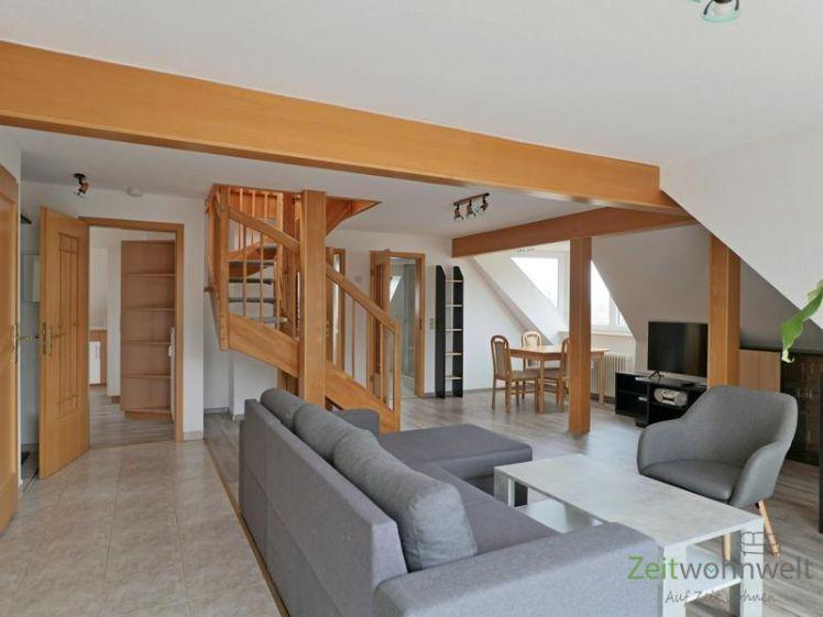 (EF0980_M) Dresden: Briesnitz, möblierte Wohnung mit Dachterrasse und Spitzboden, ruhige Wohnlage, WLAN inkl. - Foto 1