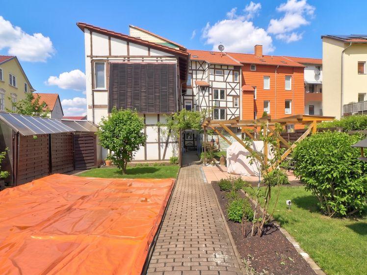 2-Zimmer-Erdgeschosswohnung mit Garten in Mühlhausen - Photo 1