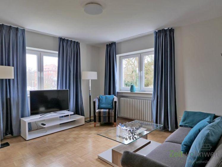 (EF0930_M) Kassel-Stadt: Bad Wilhelmshöhe, möblierte 3-Zimmer-Wohnung mit Parkettböden, WLAN und Waschmaschine - Foto 1