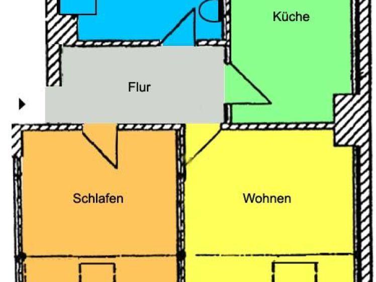 Stilvolle Wohlfühlwohnung mit moderner Ausstattung in Freiberg! - Photo 1