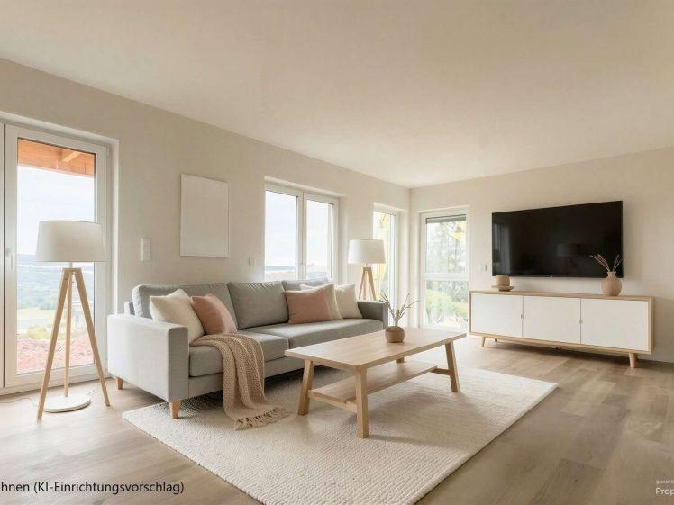 Neubau-Erstbezug, 2 Zimmer-Wohnung, ruhig und naturnah wohnen in Korlingen - Photo 1