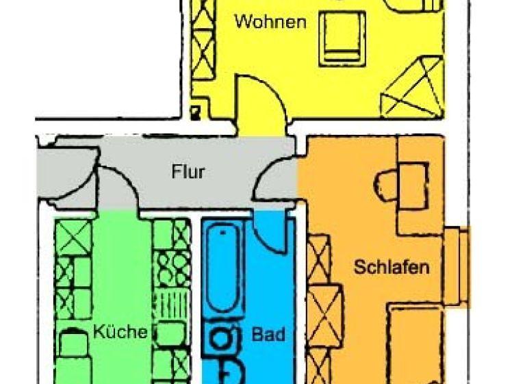 Idylle pur! Helle Wohnung mit Tageslichtbad! - Photo 1