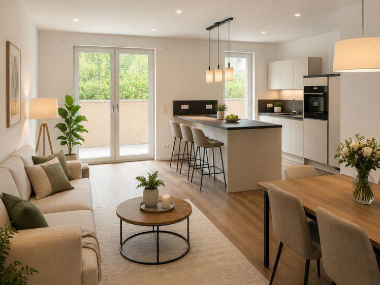 Frei ab sofort - stillvolle Maisonettewohnung im Erdgeschoss (Haus im Haus) - Foto 1