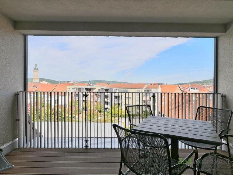 (EF1317_M) Eisenach: Innenstadt, großzügige möblierte Wohnung mit Balkon, Grundreinigung und PKW-Stellplatz inkl. - Photo 1