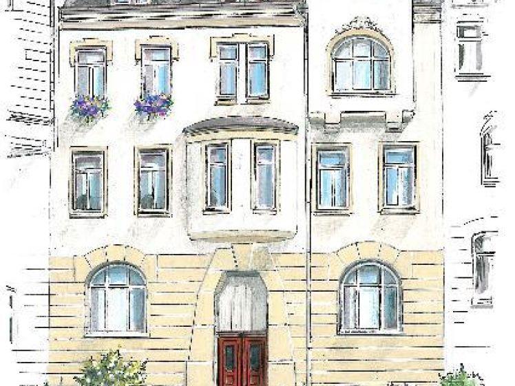 Schubertstr. 17, Wohnung 4 ~~~ Maisonette, Balkon, Tageslichtbad mit Badewanne und Dusche, Gäste-WC, Abstellraum, Abstellraum im Treppenhaus, Abstellfläche im Dachboden - Photo 1