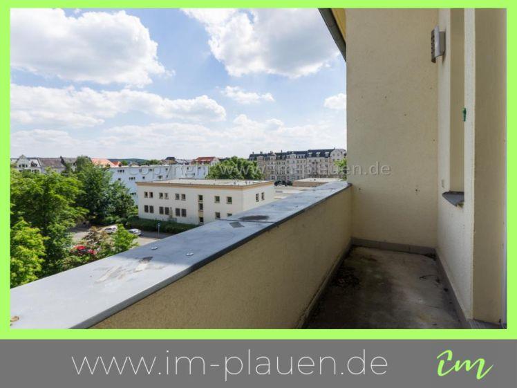 AltbauBalkon – Altbau – Weitblick | 3-Zimmer-Wohnung Plauen Seehaus - Photo 1