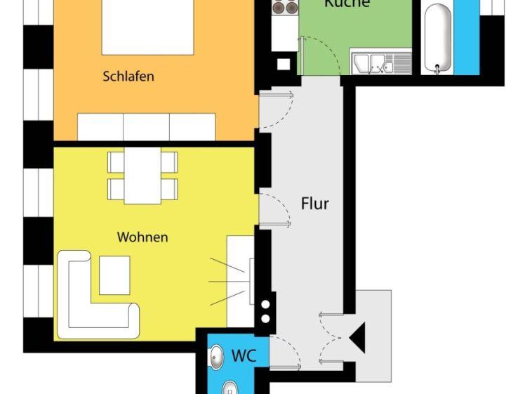 Herrliche Wohnung im Herzen von Striesen! - Foto 1