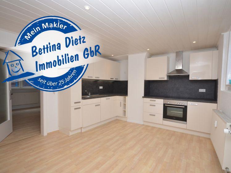 DIETZ: Neu renovierte 2-Zimmer-Erdgeschosswohnung mit Einbauküche nur 20m von der Römerstraße! - Foto 1