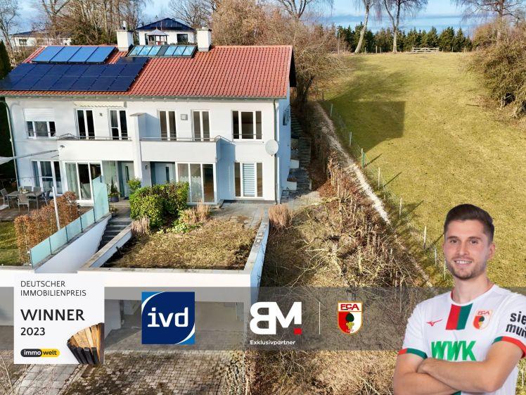 Wohnen auf mehreren Ebenen: Stilvolle Splitlevel-Doppelhaushälfte mit Weitblick - Photo 1