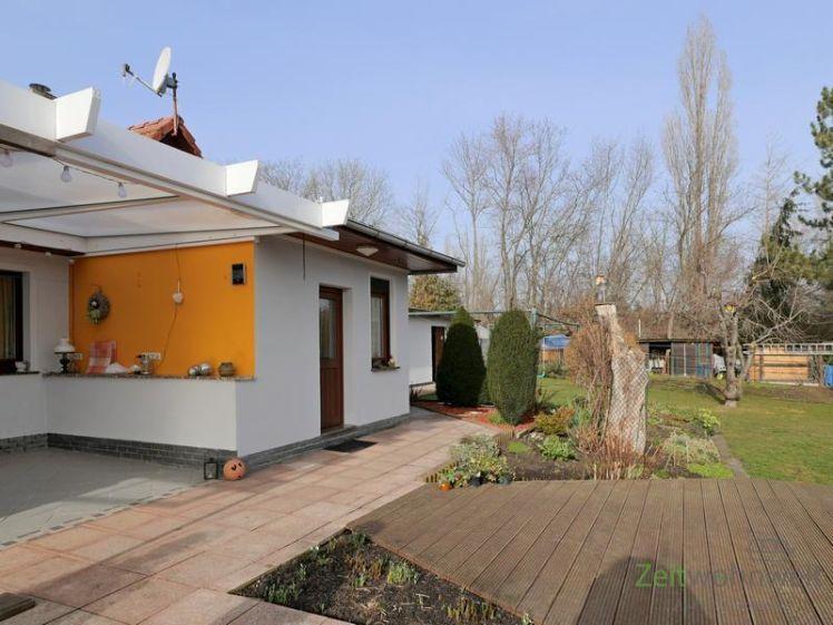 (EF0762_M) Dresden: Briesnitz, kleine möblierte Wohnung über 2 Etagen im Gartenhaus für Wochenendheimfahrer, WLAN - Foto 1