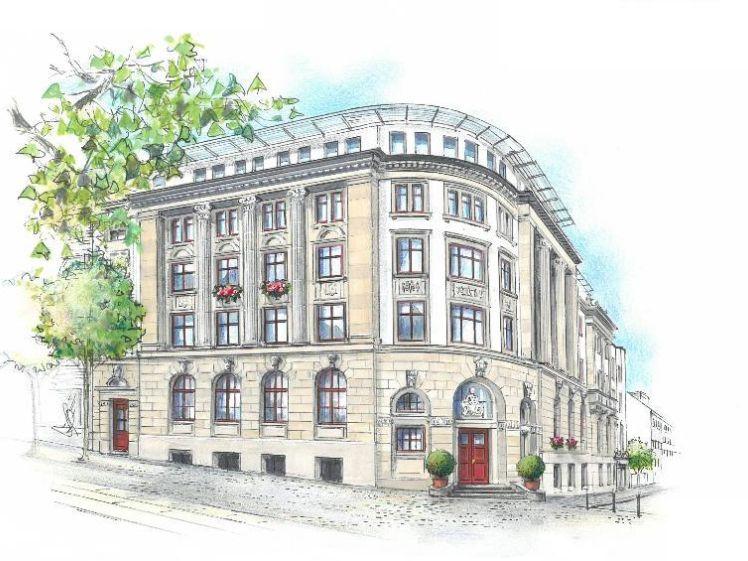 Krausenstr. 1a, Wohnung 3 ~~~ Einbauküche, Balkon, Fußbodenheizung, Parkett, Bad mit Wanne und Dusche, Gäste-WC, Stellplatz - Photo 1