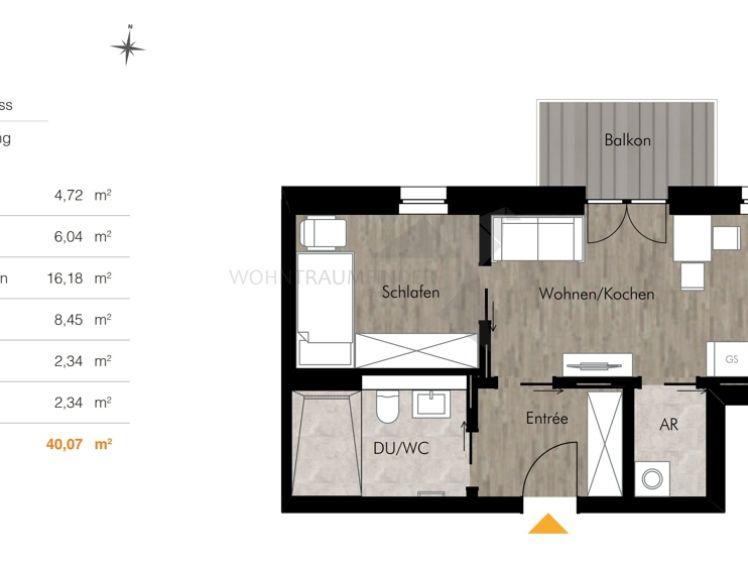 ++ Winterangebot ++ Stylisch & barrierefrei - Erstbezug am Pelzmühlenteich mit Einbauküche & Balkon - Photo 1