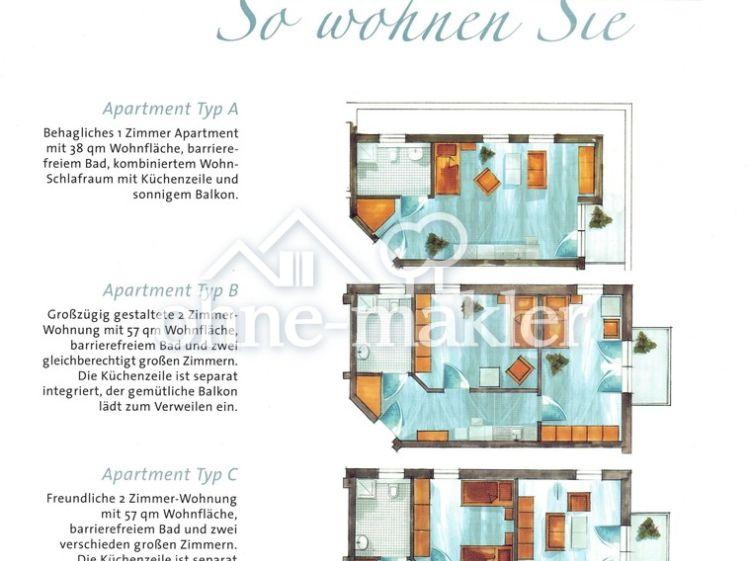 Moderne Wohnung im Betreuten Wohnen - Photo 1