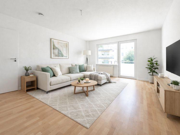 Wohnen mit Licht und Raum – 3-Zimmer-Wohnung mit Balkon - Photo 1