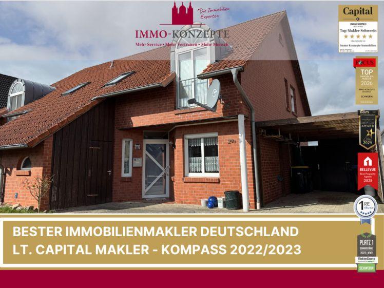Gemütliche Doppelhaushälfte in ruhiger Sackgassenlage mit Garten und Carport - Foto 1