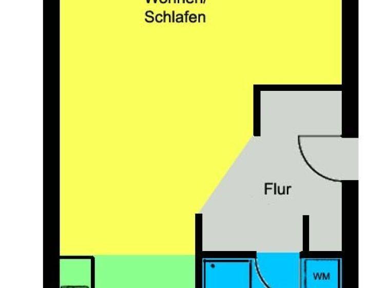 Gemütliche Singlewohnung in ruhiger Lage! - Foto 1