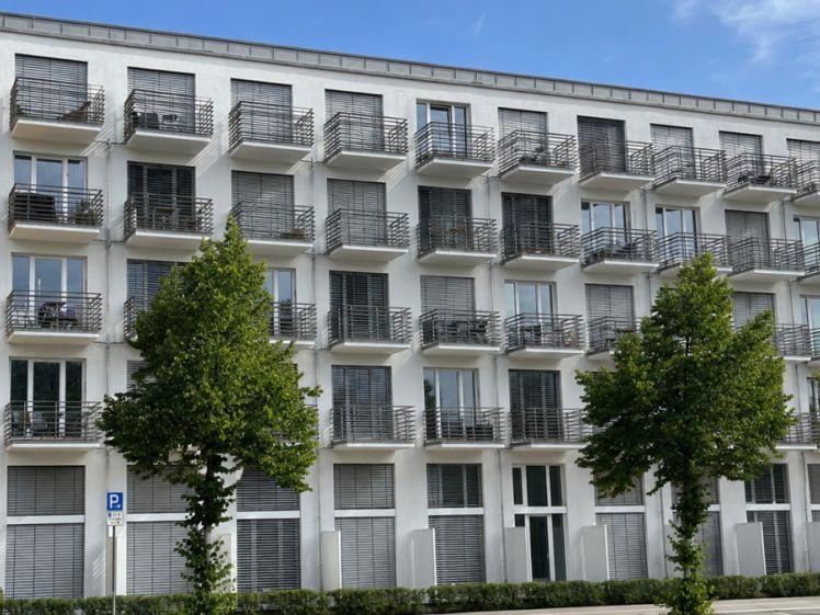 Für Studenten und Auszubildende: Modernes 1-Zimmer-Appartement mit Balkon im Textilviertel Augsburg - Foto 1
