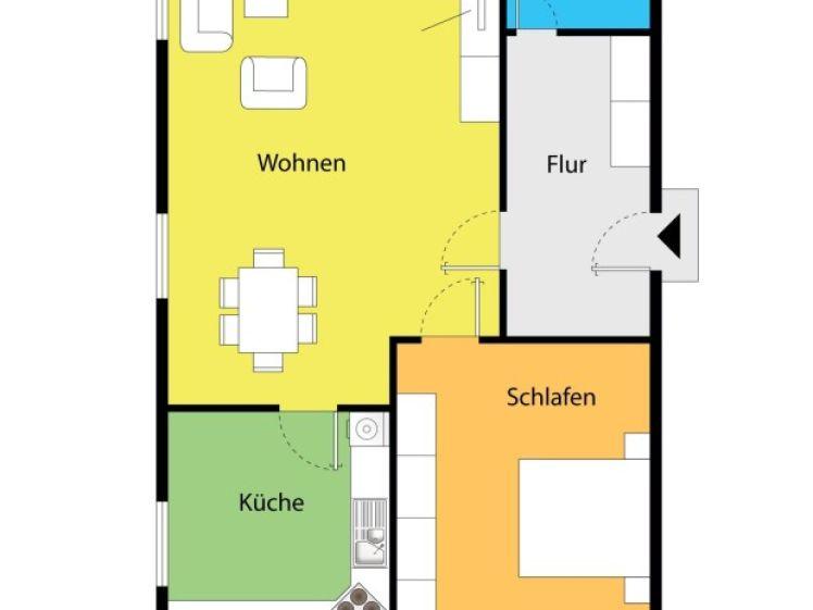 Heimische Wohnung mit separater Küche! - Photo 1