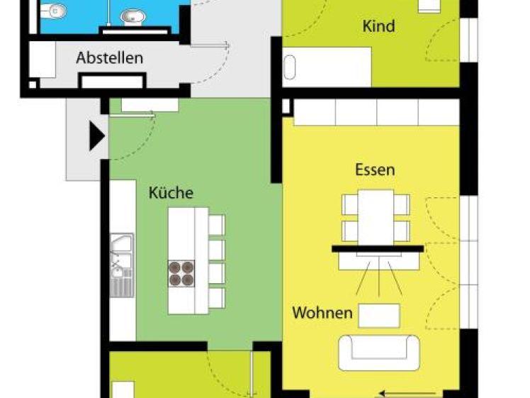 Stilvolles Wohnen im Neubau! Ruhig und grün, Terrasse, 2 Bäder, Fußbodenheizung! - Photo 1