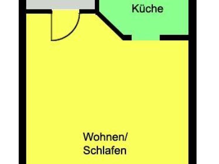 Großzügige Singlewohnung in Senftenberg! - Foto 1