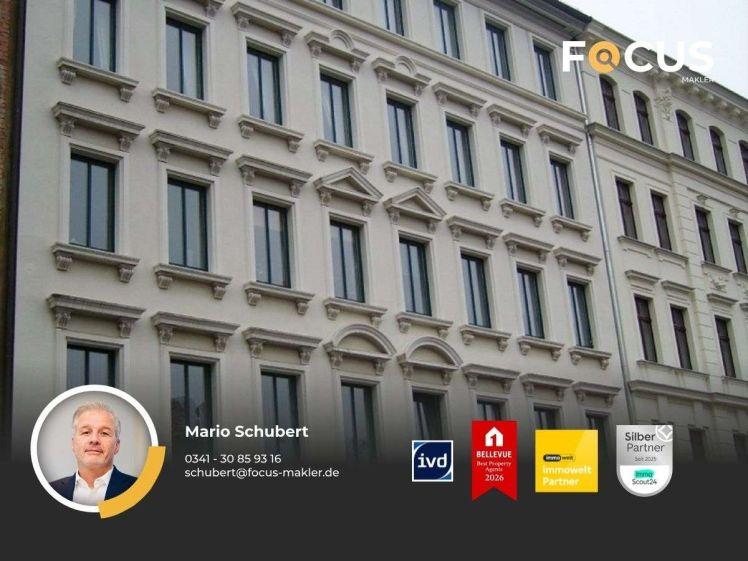 Reudnitz Thonberg - zu Fuss in die City, neusanierte 3-Raumwohnung sucht Neubelebung - Photo 1