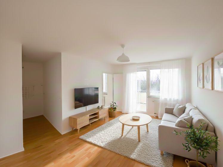 Einziehen und Wohlfühlen – schöne 2 Zimmer mit genialen Balkon ins Grüne! - Foto 1