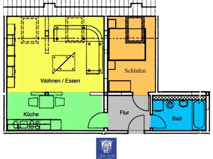 Individuelle und zentral gelegene Dachgeschoss-Wohnung mit offener Küche! - Foto 1