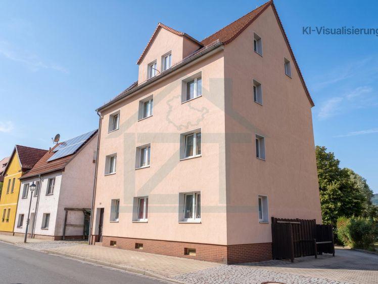 3,5-Raum-Erdgeschosswohnung mit Hof-Stellplatz und großem Keller - Photo 1