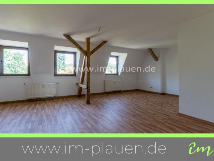 Dachgeschoss - Laminat - Badewanne - Stellplatz | 2-Zimmer-Wohnung Plauen Westend - Foto 1