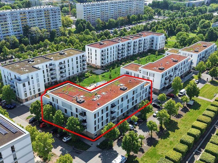 Großzügige 2-Zimmer-Wohnung mit Einbauküche | Terrasse | Tiefgarage | Aufzug | Smart-Home - Photo 1