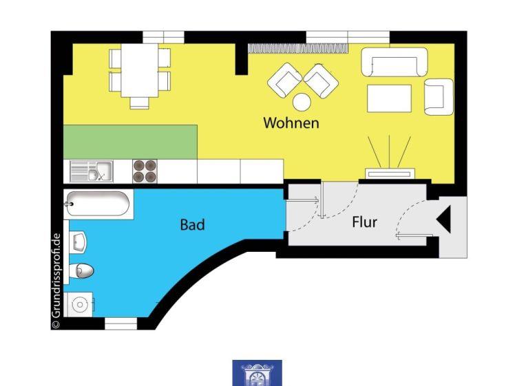 Singles aufgepasst! Hübsche Wohnung mit Tageslichtbad! - Foto 1